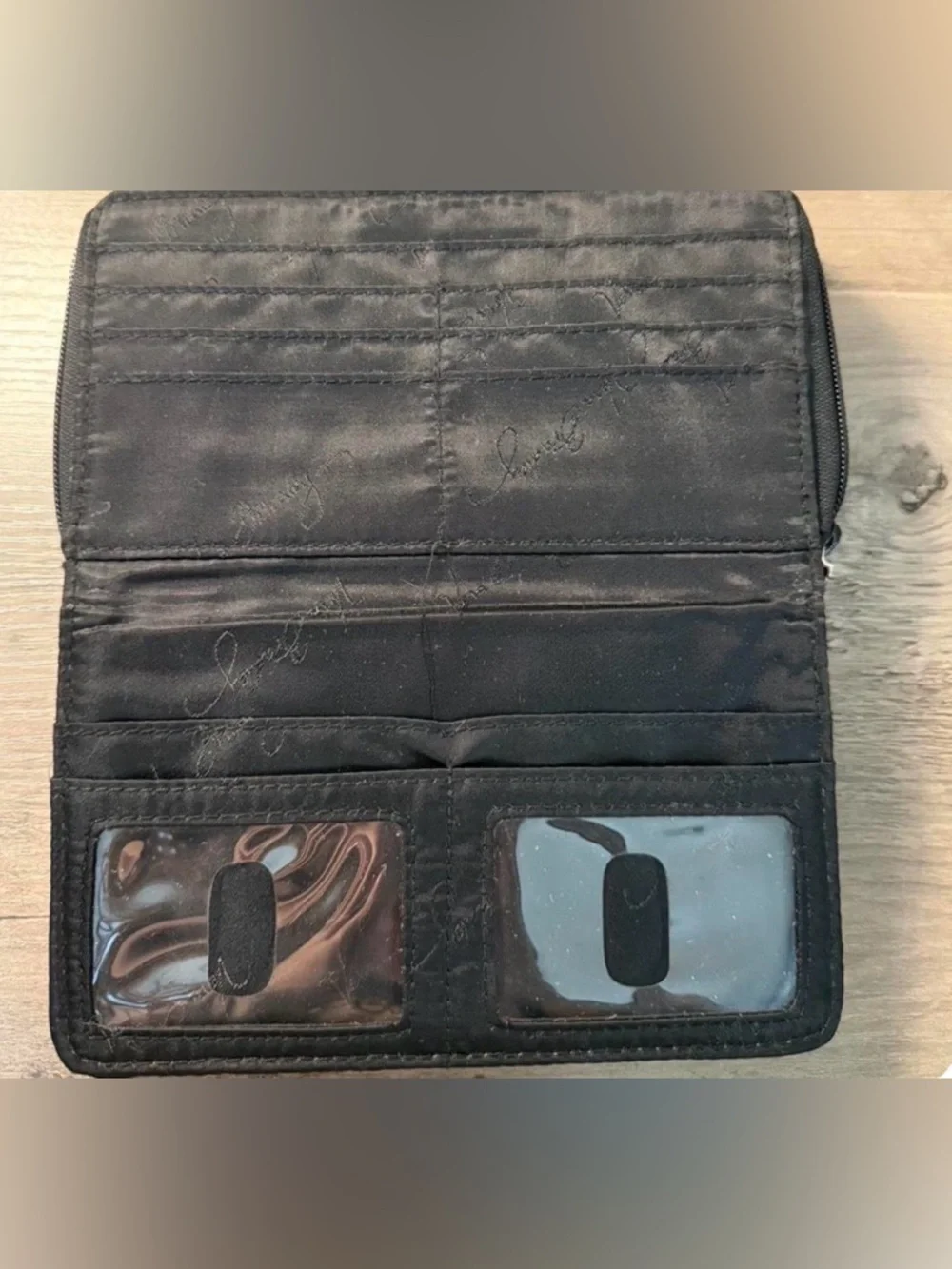 Vera Bradley Black wallet - Picture 3 of 5